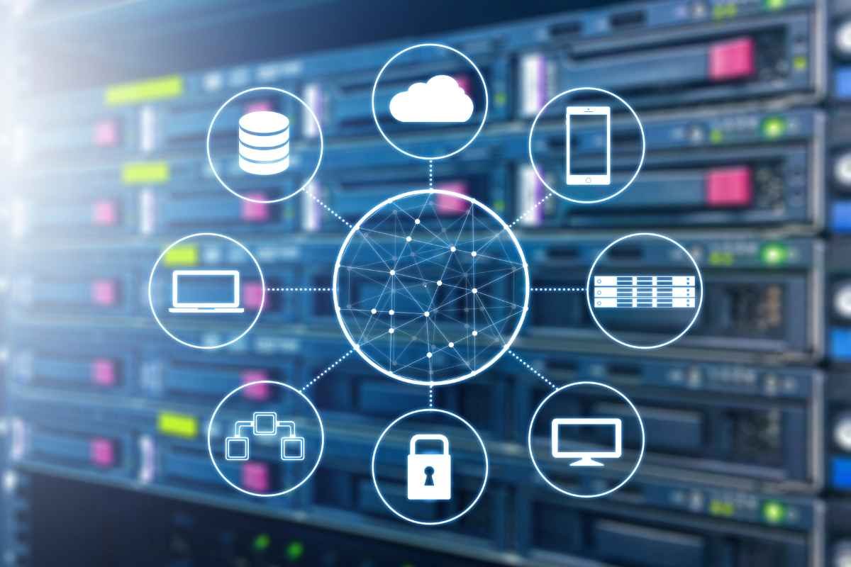 Connecting technology image