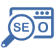Digital services seo icon