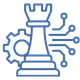 Technology strategy icon
